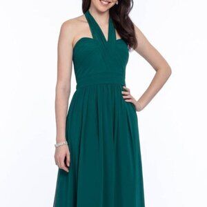 Camille La Vie Tie Neck Halter Dress